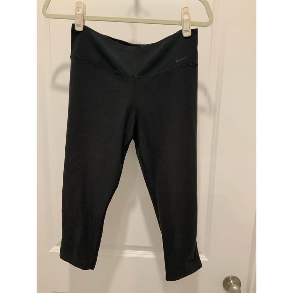 Nike Leggings Medium Womens Capri Dri Fit Black